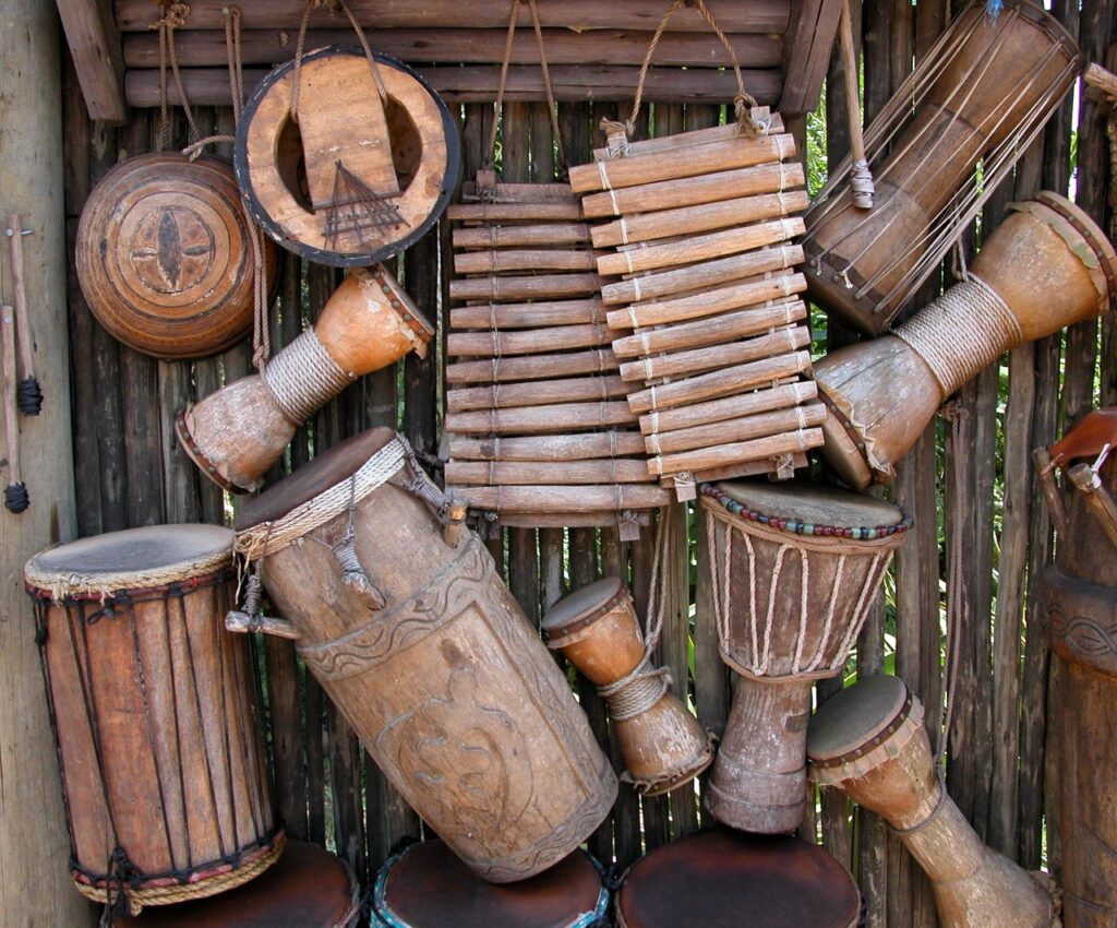 Our DnD instrument list includes percussion